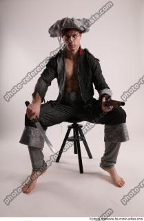 17 2019 01 JACK PIRATE SITTING POSE WITH GUN